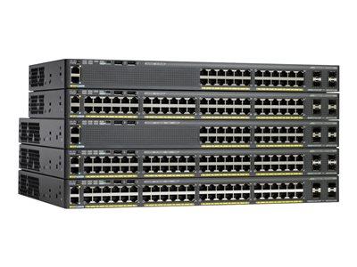 Cisco Catalyst 2960X-48LPD-L Switch Managed  48 x 10/10