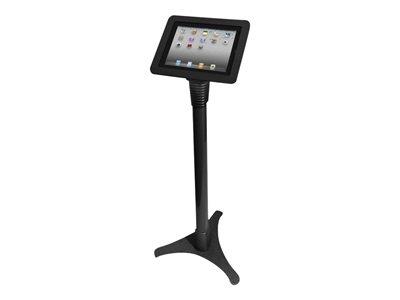 Maclocks iPad Executive Kiosk With Adjustable Floor Stand - Black