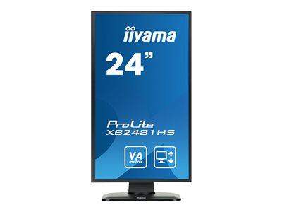 iiyama XB2481HS-B1 23.6" 1920x1080 6ms VGA DVI HDMI LED Monitor