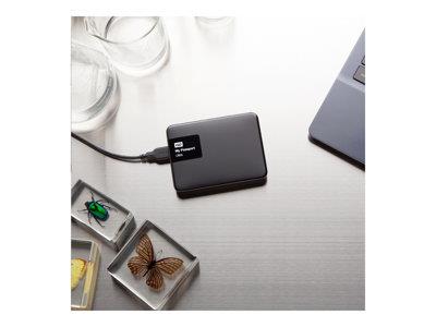 WD 1TB MyPassport Ultra 3.0 Portable Hard Drive - Classic Black