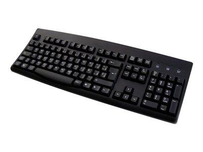 Ceratech Euro Keyboard -Spanish USB/PS2 Black