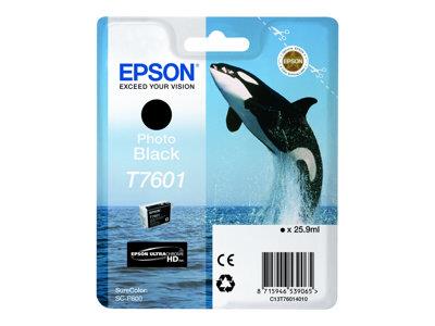 Epson T7601 Photo Black Ink Cartridge SureColor SC-P600 Printers