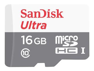 Sandisk 16GB Ultra Micro SDHC UHS-I 48MB/s