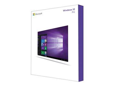 Microsoft Windows 10 Pro 64-Bit English DVD Disc, 1 License, OEM (FQC-08929)