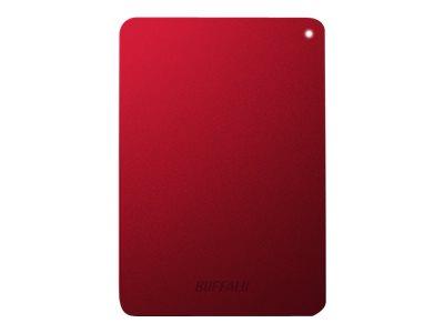 Buffalo 1TB MiniStation 'Safe' Portable HD flat protection - Red