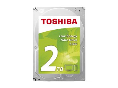 Toshiba E300 2TB 3.5" 5700RPM 64MB Cache Low Energy Internal HDD