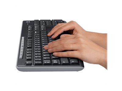 Plys dukke Ansigt opad Paranafloden Logitech Wireless Combo MK270 - Keyboard and mouse set - 2.4 - French  Layout (920-004510)