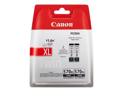 Canon Twin pack pigment black Ink Cartridge