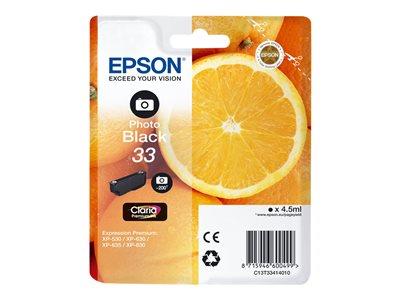 Epson XP530/630/635/830 Photo Ink Cartridge -  Black