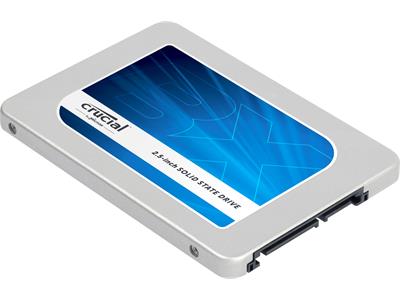 Crucial 480GB BX200 2.5" 7mm (with 9.5mm adaptor) SATA 6Gb/s SSD