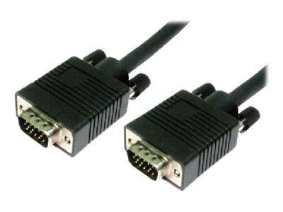 Cables Direct VGA Cable HD-15 (M) to HD-15 (M) 20m Moulded - Black