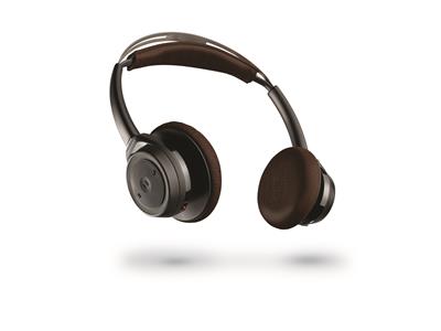 Poly Plantronics Backbeat Sense Stereo Wireless Headphones Black & Brown