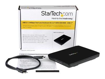 StarTech.com USB 3.1 Enclosure with USB-C
