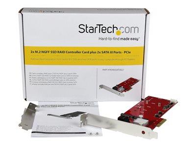 StarTech.com M.2 RAID Controller Card PCIe