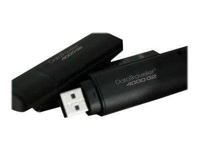 Kingston 64GB USB 3.0 DT4000 G2 256 AES FIPS 140-2 Level 3