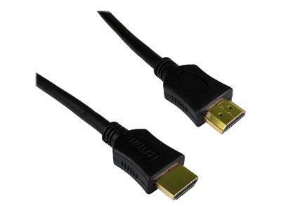 Cables Direct High Speed HDMI with Ethernet Cable - HDMI Type A (M) to HDMI Type A (M) - 5m - Black