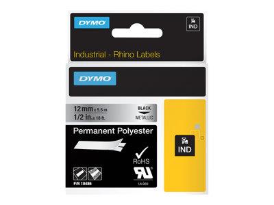 DYMO Metallized Permanent Polyester Tape 1 Roll