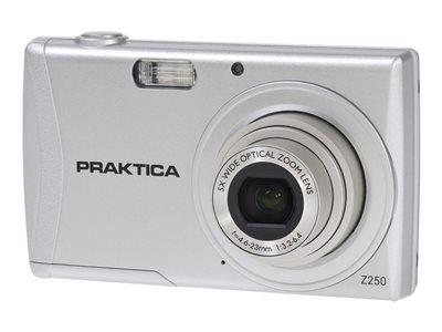 Praktica Luxmedia Z250 Silver Camera Kit inc 16GB SDHC and Case