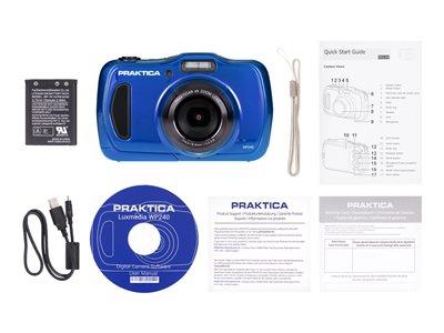 Praktica Luxmedia WP240 Blue 20MP 4xZoom Waterproof Camera