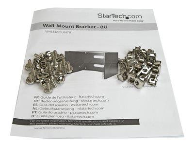 StarTech.com 8U WM Bracket for 12in Equipment