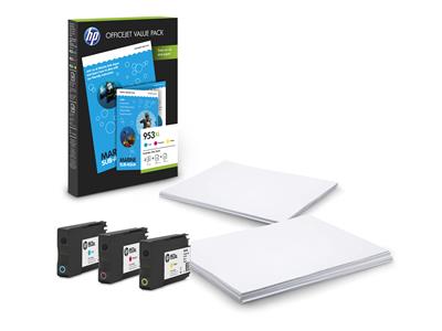 HP 953XL CMY Ink Cartridge OVP Pack