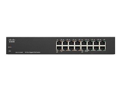 Cisco Small Business Switch 16 Ports POE Gigabit (SG110-16HP-EU)