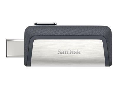 SanDisk Ultra Dual USB Flash Drive 64GB - USB 3.1/USB-C