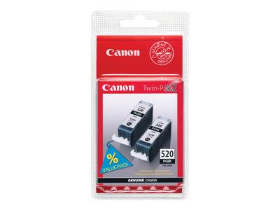 Canon PGI-520 Black Twin Pack Blister