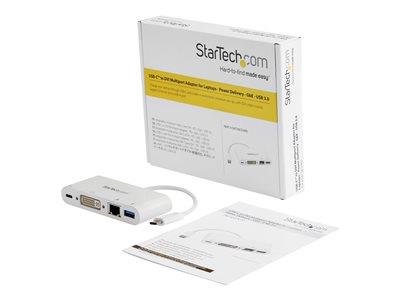 StarTech.com USB-C Multiport Adapter - DVI