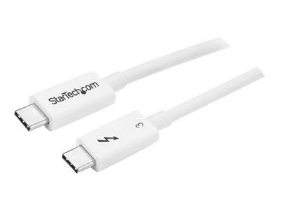 StarTech.com 0.5m Thunderbolt 3 Cable White