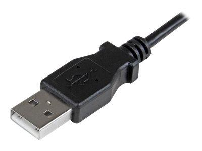 StarTech.com 0.5m Angled Micro USB Cable
