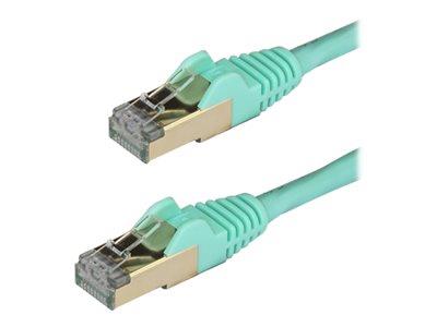 StarTech.com 2m Aqua Cat6a Cable STP