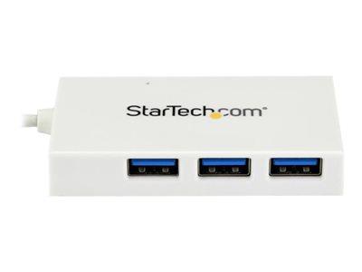 StarTech.com 4 Port USB C Hub - C to C & A