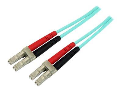 StarTech.com 3m Aqua OM4 LC Fiber Cable