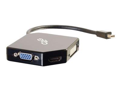 C2G DisplayPort to HDMI, VGA, or DVI Adapter Converter - Vid