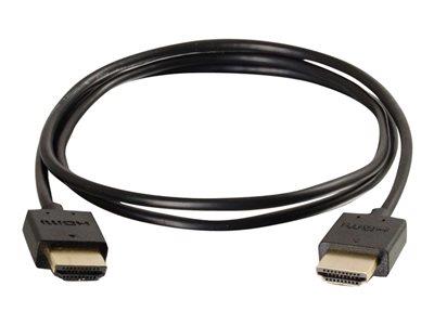 C2G Ultra Flexible High Speed HDMI Cable with Low Profile 0.3m
