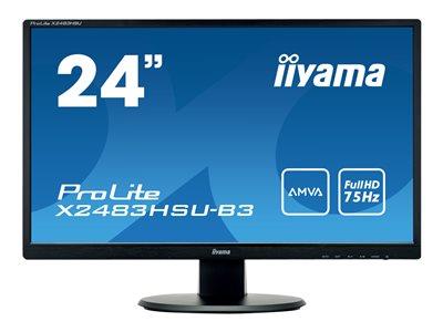 iiyama ProLite 24" 1920x1080 4ms HDMI DVI-D VGA LED Monitor