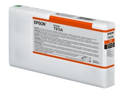 Epson Epson T913A - 200 ml - orange - original - ink cartridge -