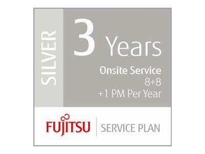 Fujitsu Extends Warranty 3 Years Low Volume Production Scanners - 8+8hrs On-Site 1 x PM