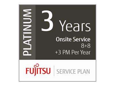 Fujitsu Extends Warranty 3 Years Low Volume Production Scanners - 8hrs On-Site + 8hrs Fix 3 x PM