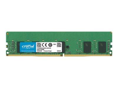 Crucial 8GB DDR4 PC4-21300 2666MHz CL19 ECC Reg. 1.2V RDIMM