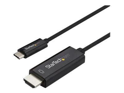 StarTech.com 1m USB C to HDMI Cable - Black