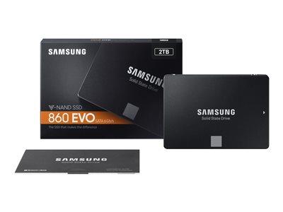 Samsung 2TB 860 EVO Series SATA 6GB/s 2.5" SSD