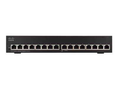 Cisco Small Business SG110-16 Switch Unmanaged - 16 x 10/100/1000