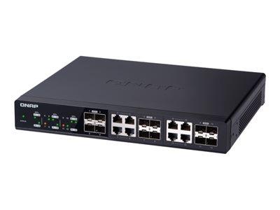 QNAP QSW-1208-8C 12 port Unmanaged Gigabit Ethernet Switch