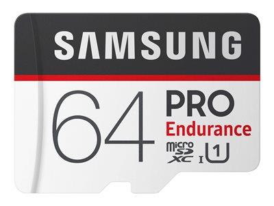 Samsung PRO Endurance 64GB Micro SDXC Flash Memory Card