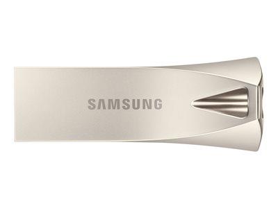 Samsung 256GB Bar Plus USB 3.1 Drive - Champagne Silver