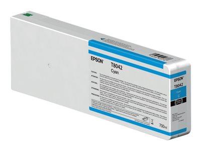 Epson Singlepack Cyan T804200 UltraChrome HDX/HD 700ml