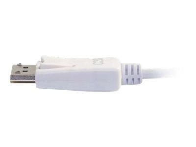 C2G 1.8m (6ft) USB C to DisplayPort Adapter Cable 4K - White
