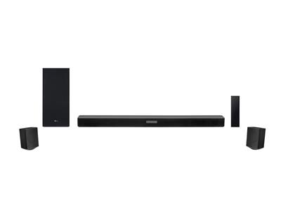 LG SK5R High Res Audio Bluetooth Soundbar with Wireless Subwoofer, Rear Surround Speakers